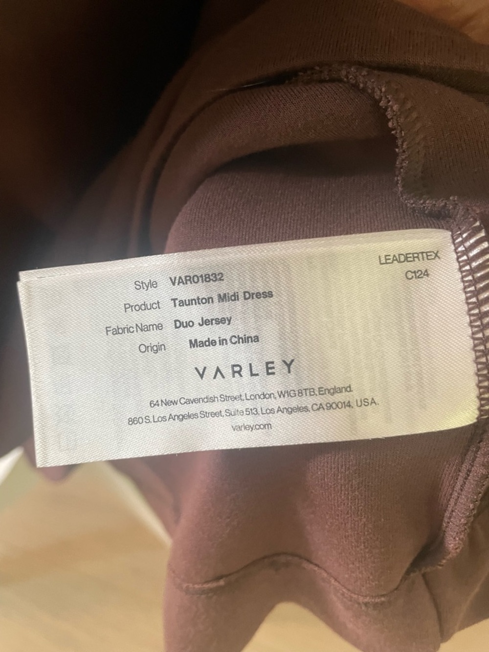 VARLEY Taunton Midi Dress - Large - Picture 11 of 12